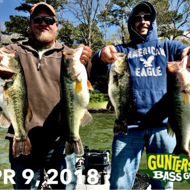 April 17th Lake Guntersville Bass