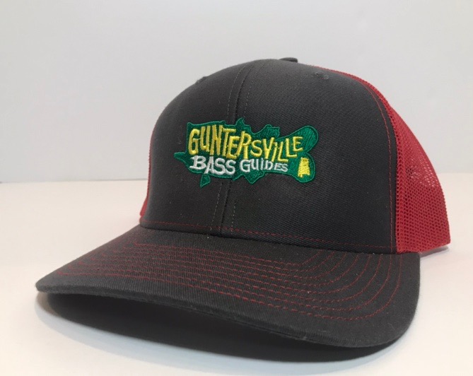 GUNTERSVILLE BASS GUIDES HATS DIGITAL CAMO