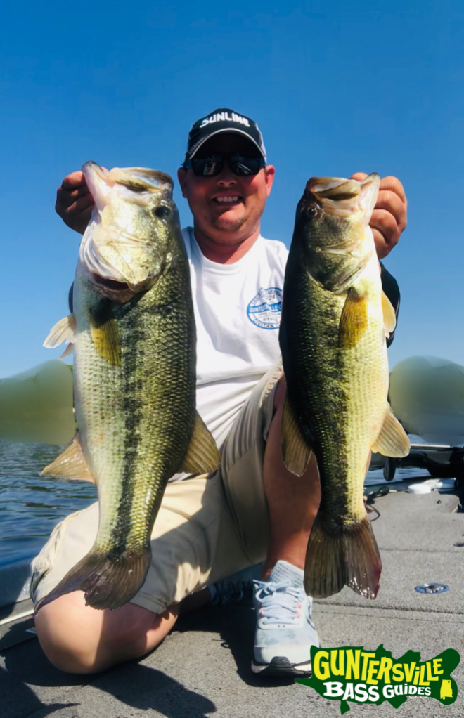 GUNTERSVILLE BASS GUIDES SPRING TIME FISHING
