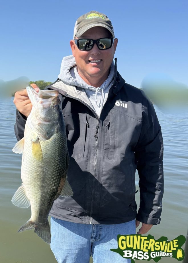 Capt Jim with big bass