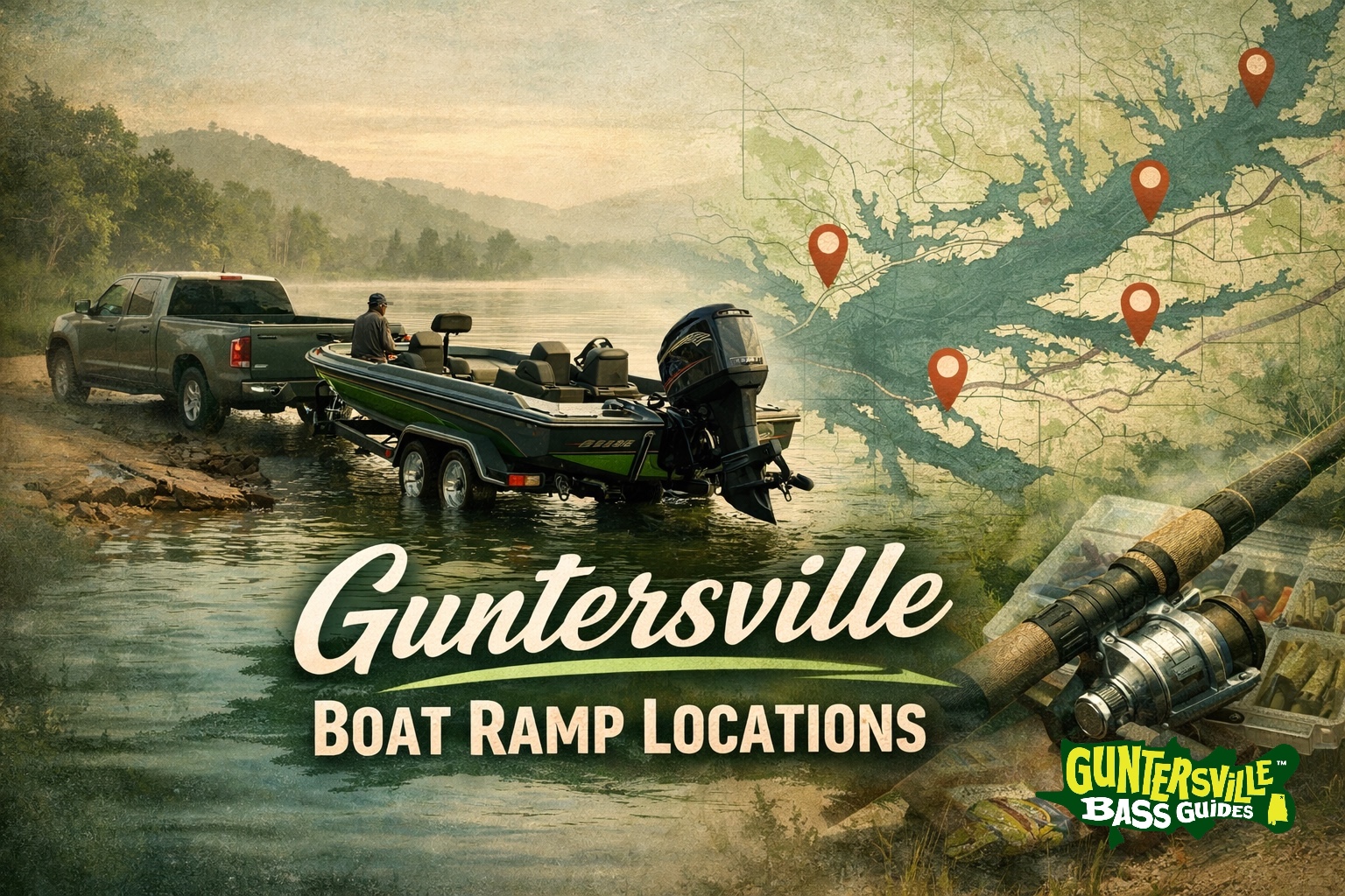 Lake Guntersville Boat Ramps Locations
