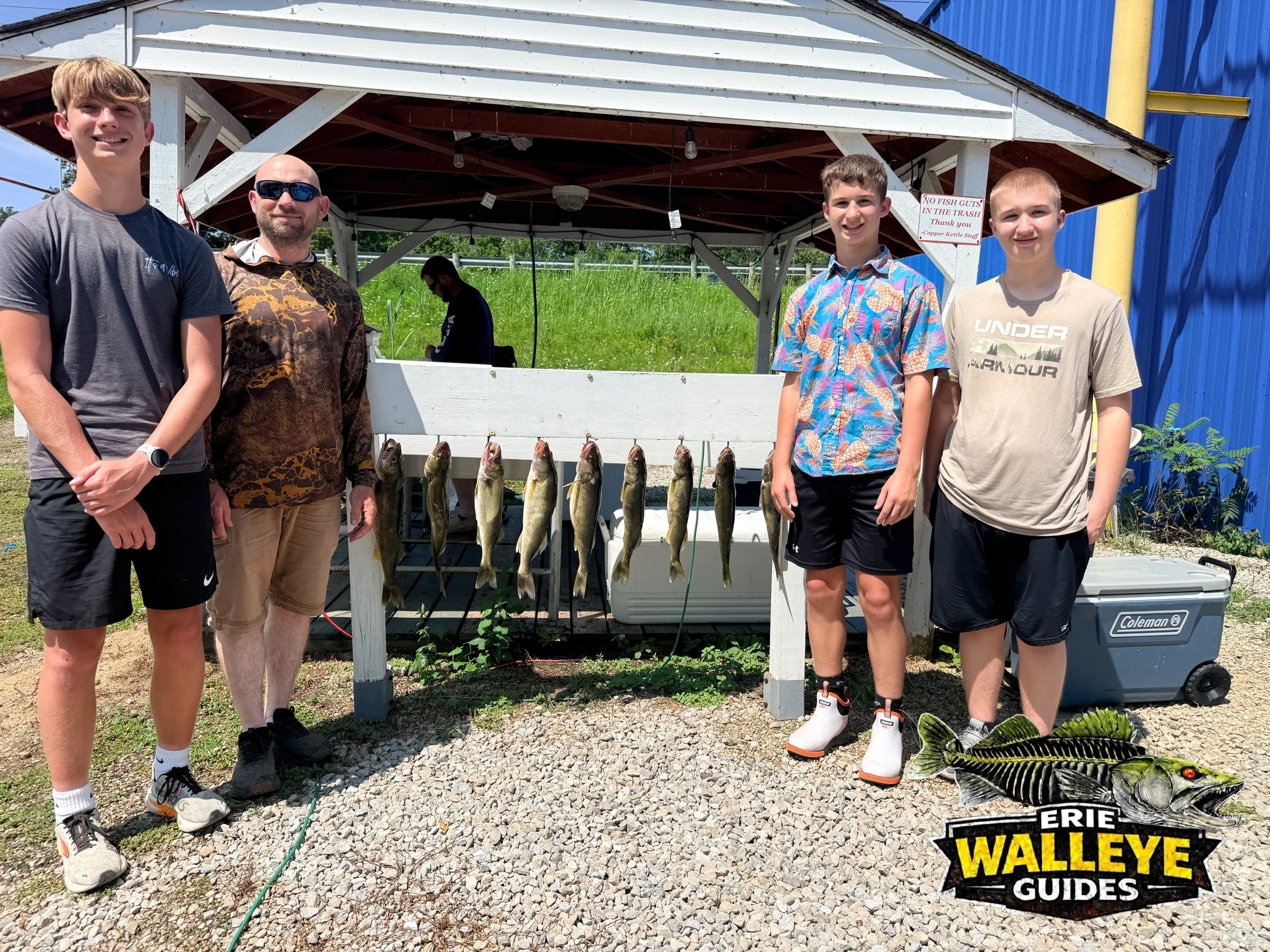 Lake Erie walleye fishing with Captain Steve Hatfield