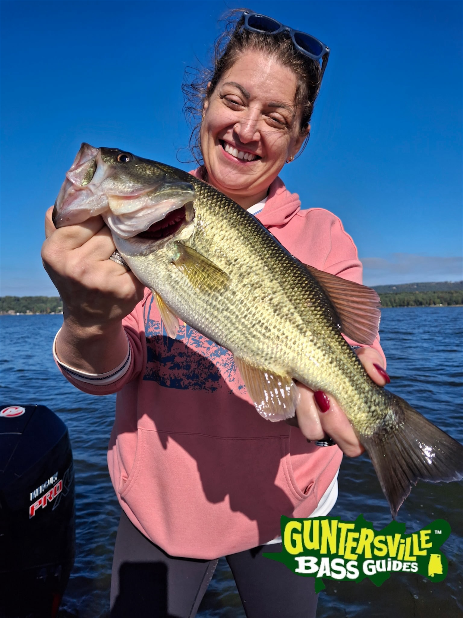 Corrie Lake Guntersville fishing trip