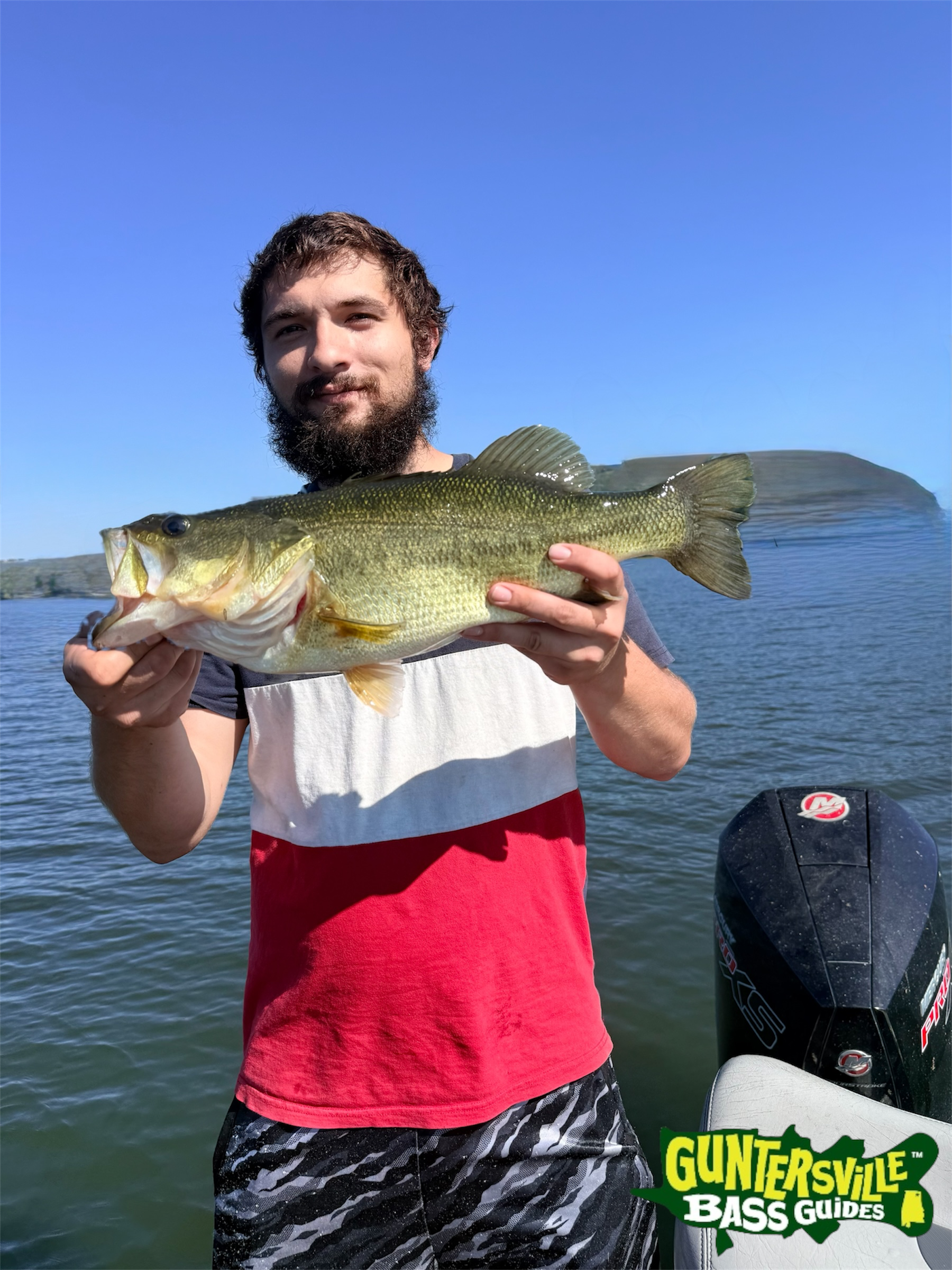 Lott four pound first Lake Guntersville bass