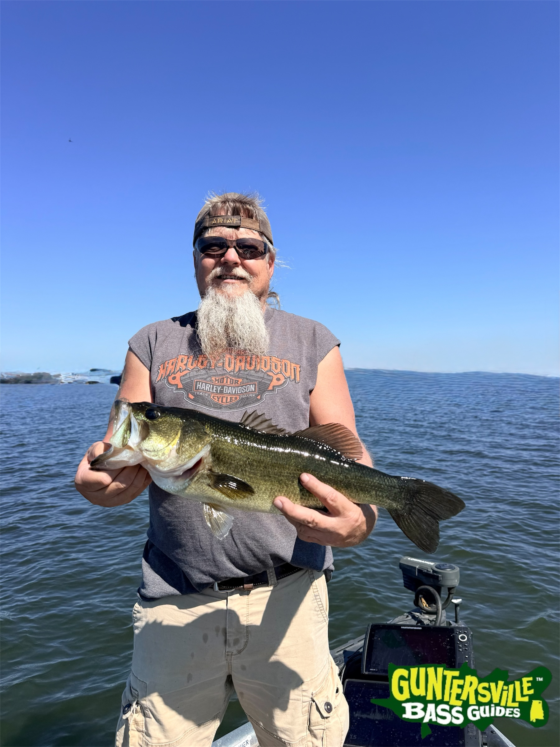 Michael first Lake Guntersville bass