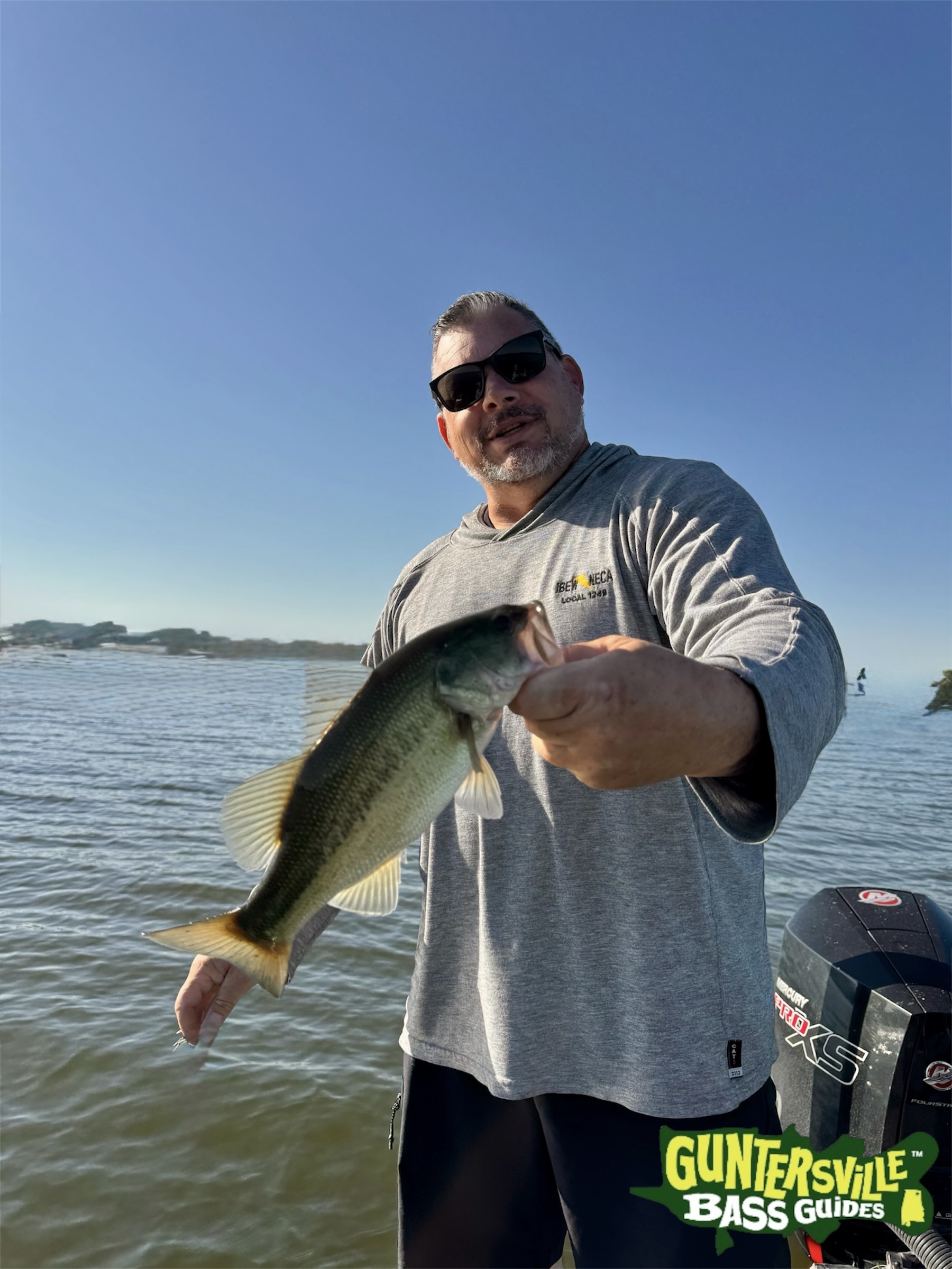 Quality Lake Guntersville bass with Captain Scott
