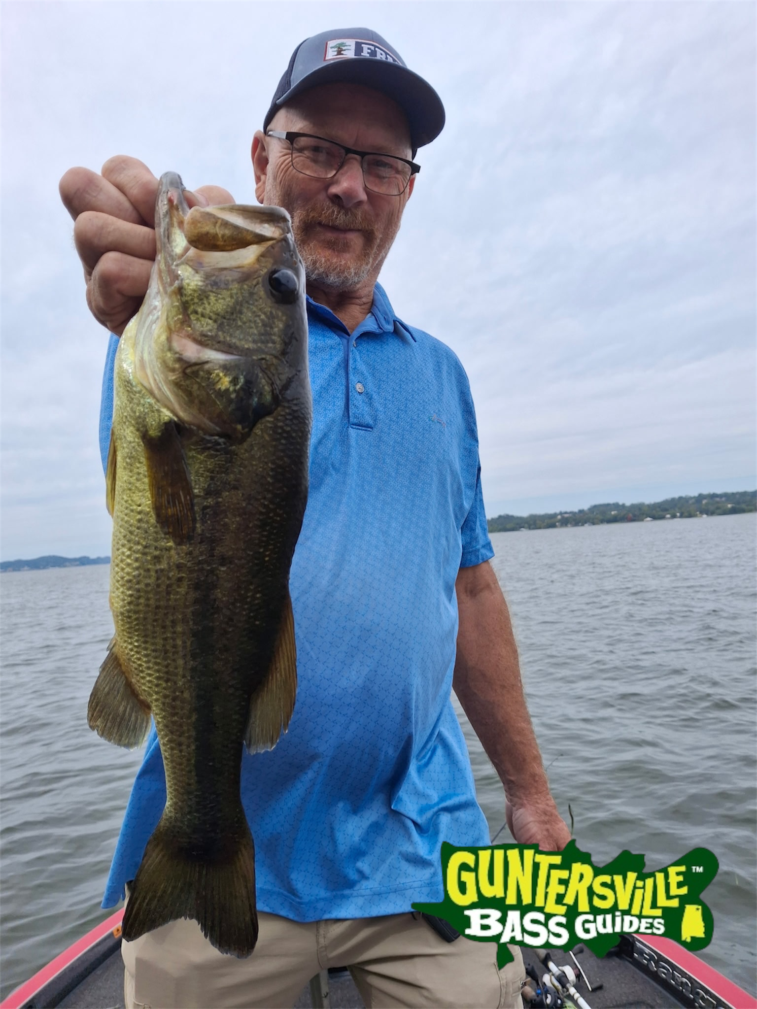 Captain Phillip corporate fishing trip Lake Guntersville