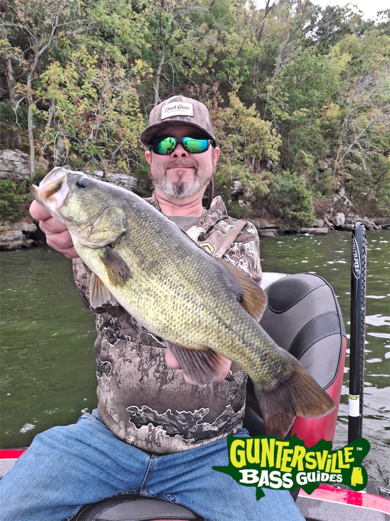 Lake Guntersville corporate fishing trip
