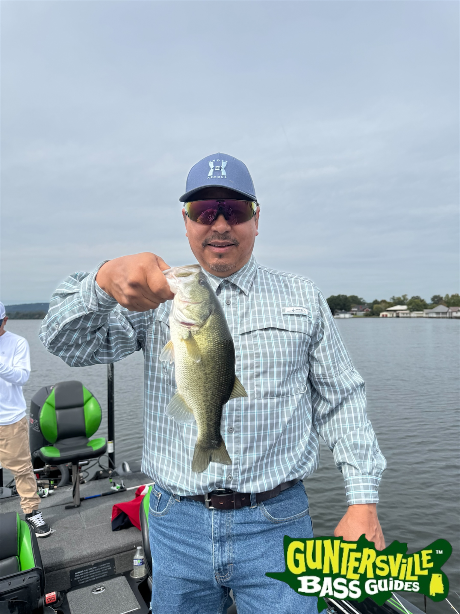 Lake Guntersville bass during tougher October bite