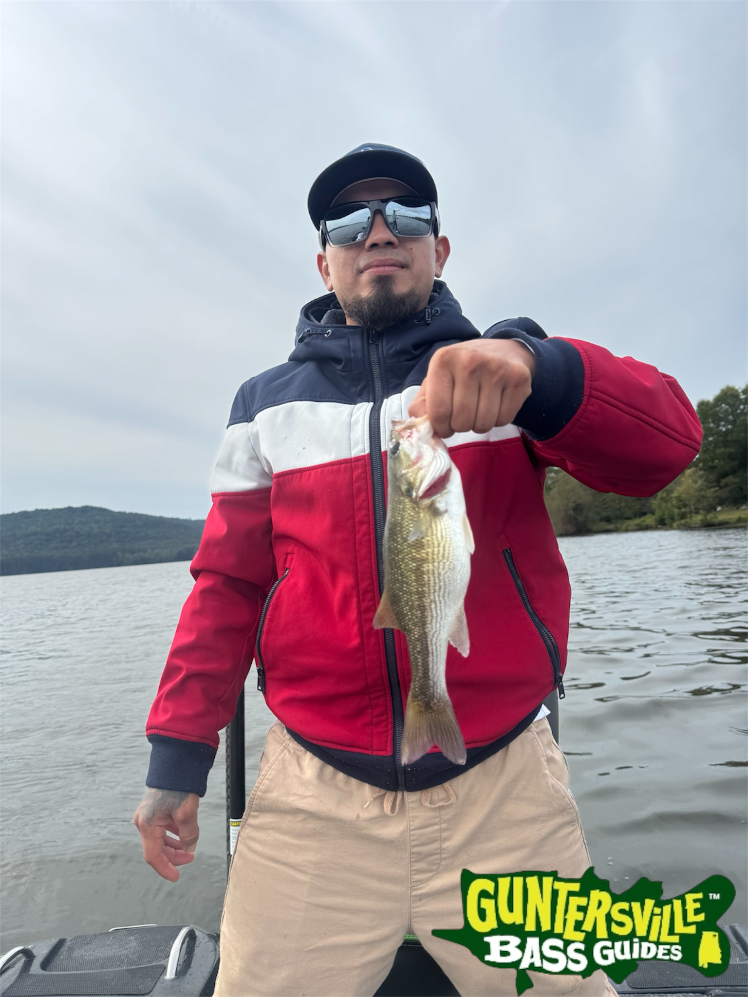 Guntersville guided bass fishing trip