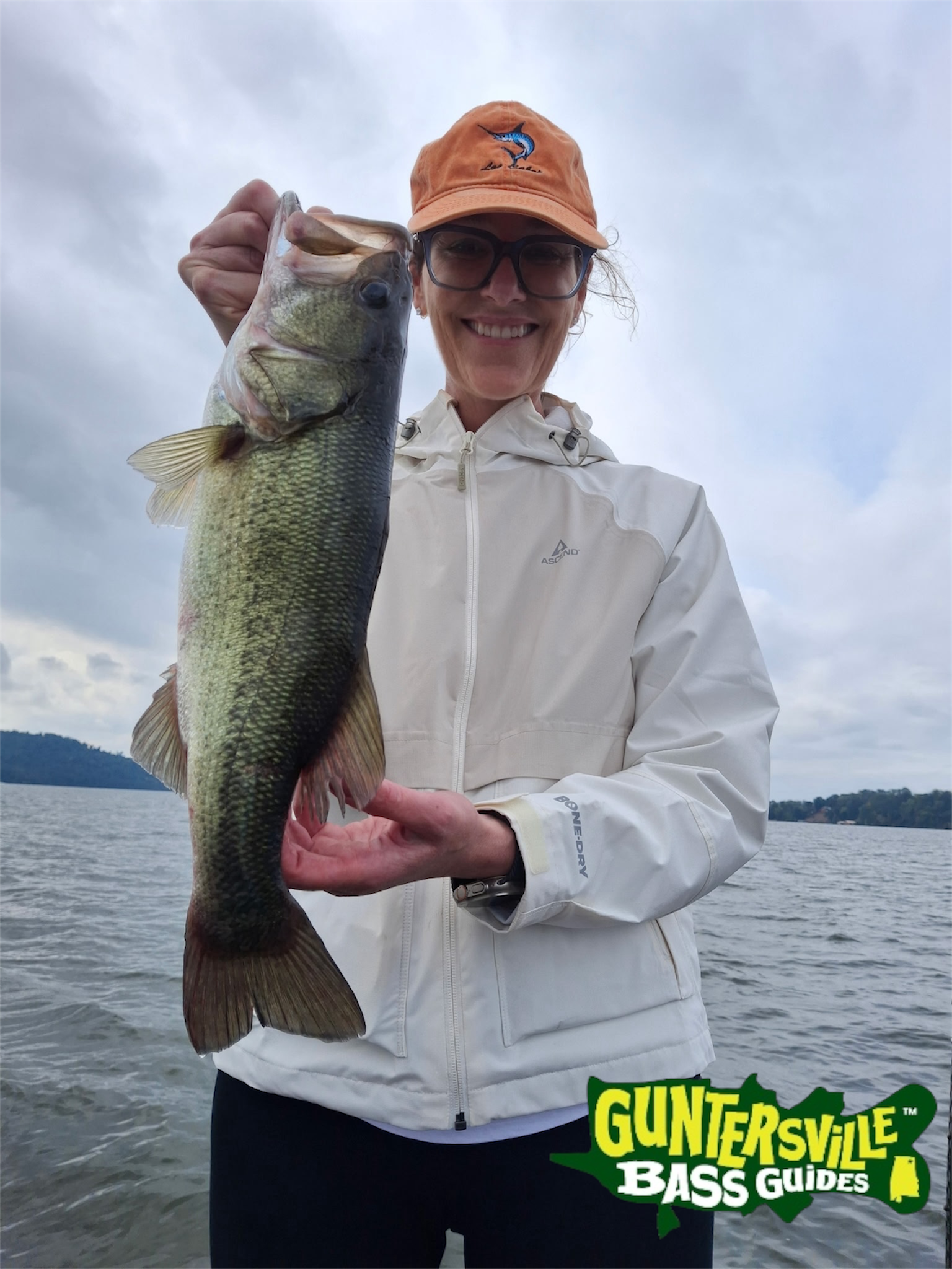 October bass caught with Captain Phillip