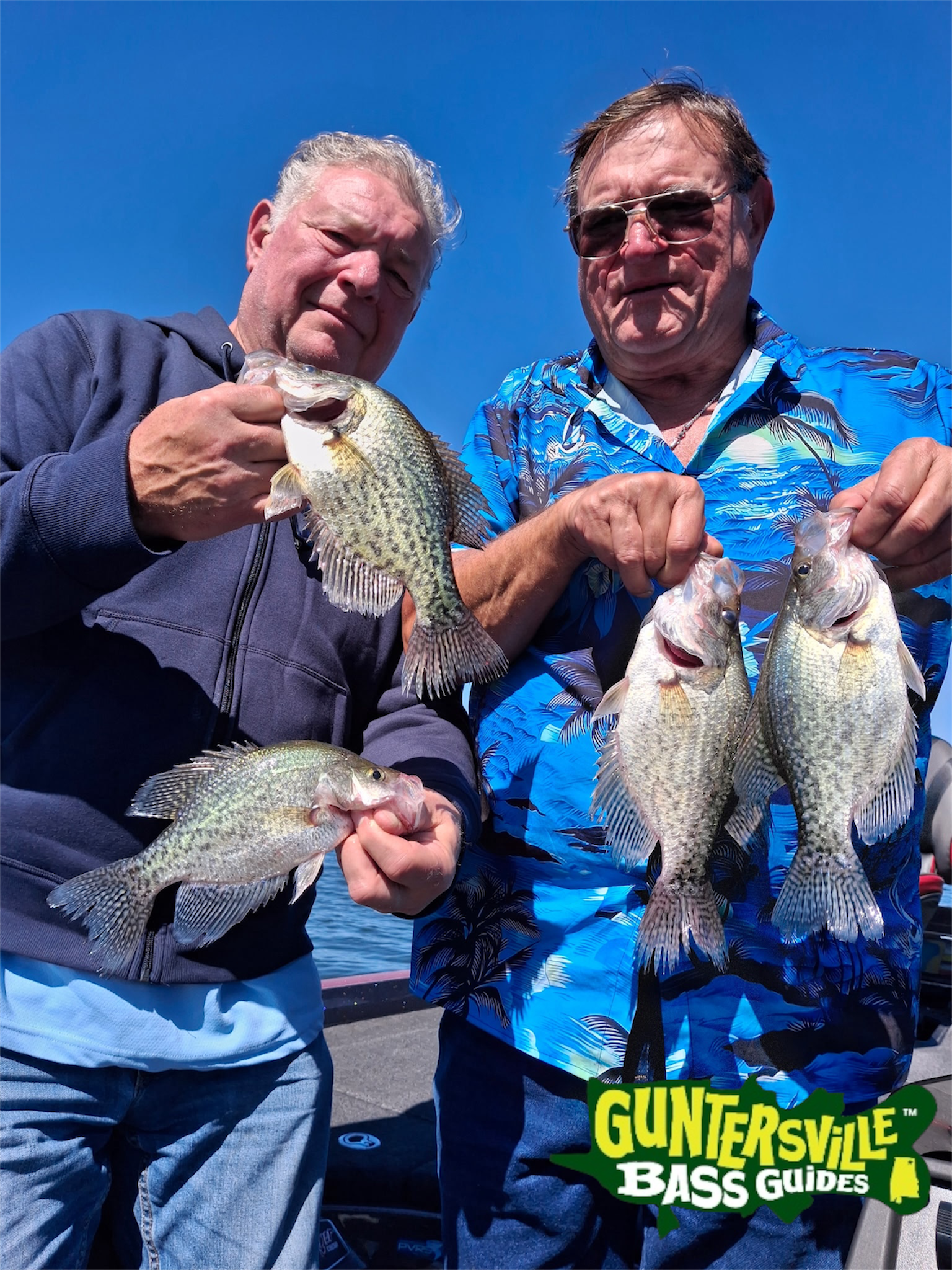 Fall Lake Guntersville crappie fishing